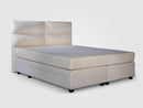 Boxspringbett Lounge mit Schubladenbettkasten Velourstoff